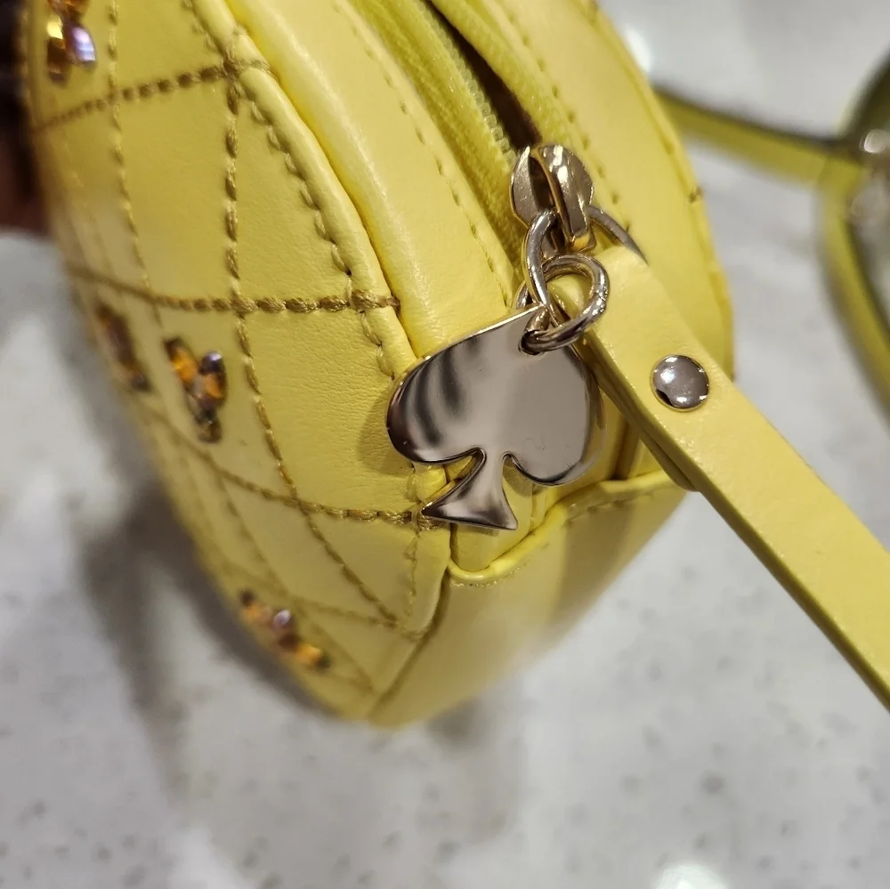 🍍▪️Kate Spade▪️ novelty Pineapple Cross Body handbag & pineapple coin purse